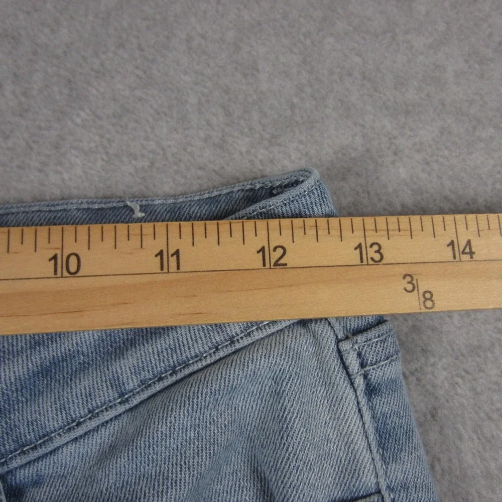 7 For All Mankind Jeans Girls 14 Luxe‎ Vintage Ankle Skinny Zip Front Moto Denim